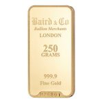 250g gold bars
