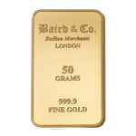 50 gram gold bar
