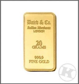20 Gram Gold Bar